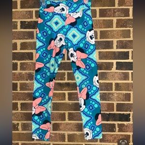 LuLaRoe Minnie Mouse Leggings - One Size Fits Most
